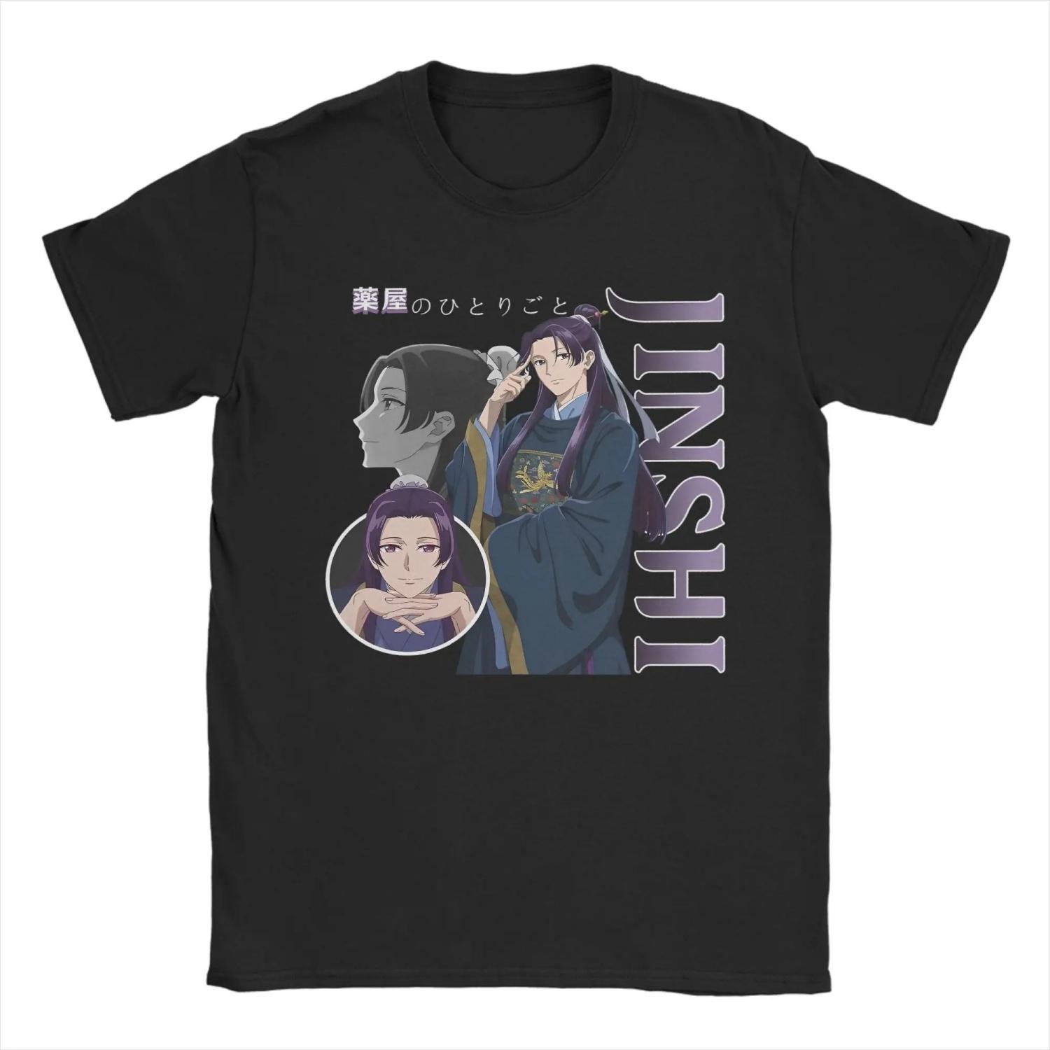 Jinshi The Apothecary Diaries T Shirt  Cotton Tops Shirts Streetwear  O-neck Short Sleeve S