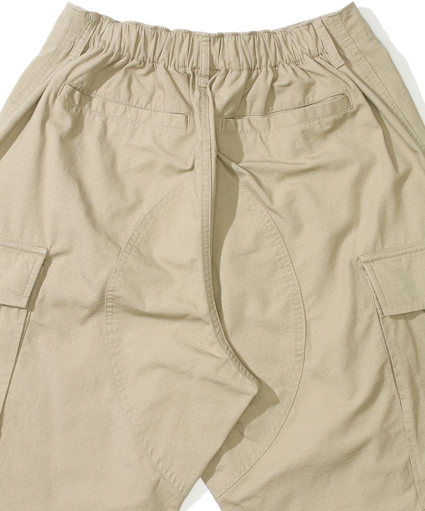 COLUMBIA UNIVERSITY M-Label Loose-Fit Ribstop Pocket Pants Heritage Beige