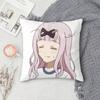 Kaguya-Sama Love Is War Kaguya-Sama Double-Sided Printed Square Pillow Cover Decorative Cushion Cover For Sofa Bedroom Bedside
