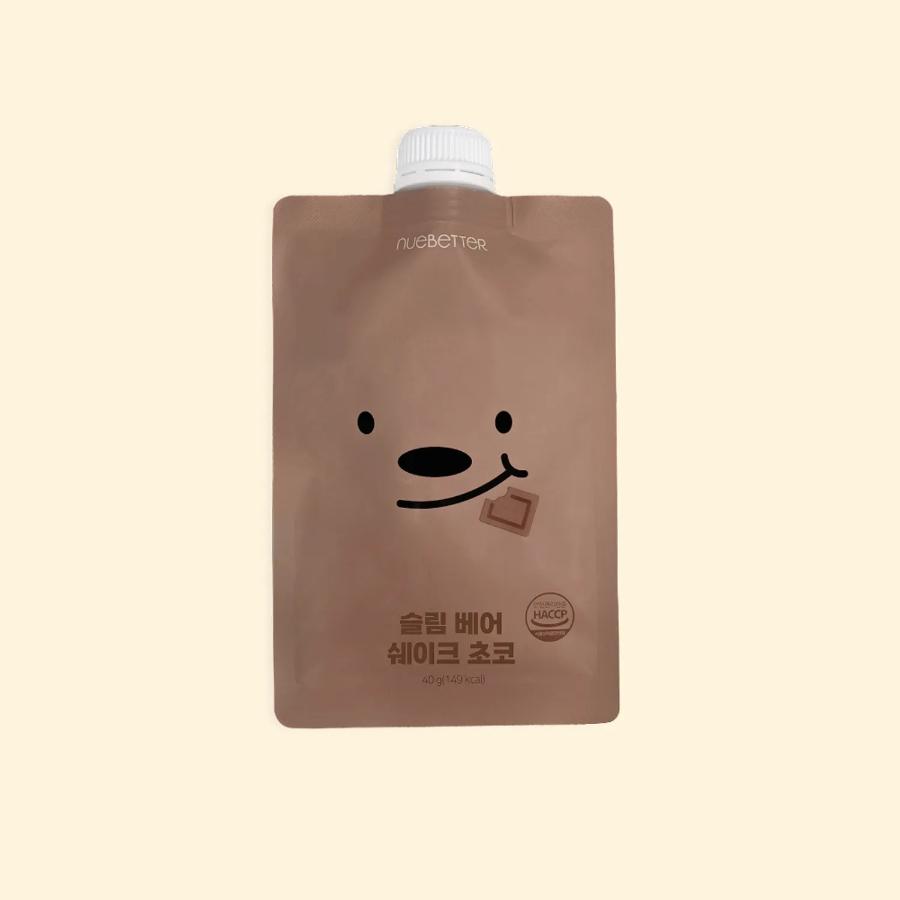 Nuebetter Slim Bear Shake #Cioccolato 40g/3 bustine