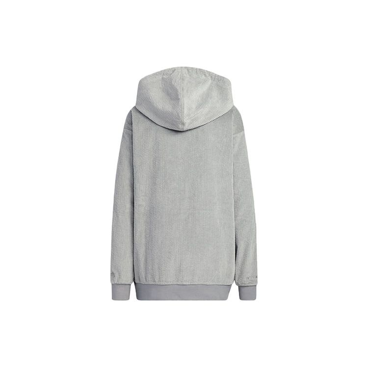 adidas Originals X Ivy Park Co-Branded Stripe-Side Hoodie Unisex Hoodie Grey HG2520