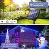 Solar Fairy Lights Outside Waterproof Solar String Lights Outdoor 8 Modes Silver Wire Solar Twinkle Lights Christmas Decor Lamp