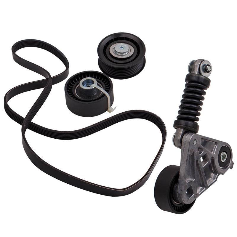 Puleggia tendicinghia per ventola alternatore per Jaguar X-Type 2.0 2.2 Diesel 03-09 XS7E6A228CC Per Ford Mondeo MK3 2.0 6 costole