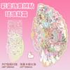 Série de Restauration en Porcelaine Couleur Kawaii Scène Miniature 3D Autocollants Scrapbook DIY Papeterie Empilable Autocollants