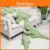 Krokodil Plüschtier Riesenkissen mit PP-Baumwollfüllung für Kinder zum Schlafen und Spielen