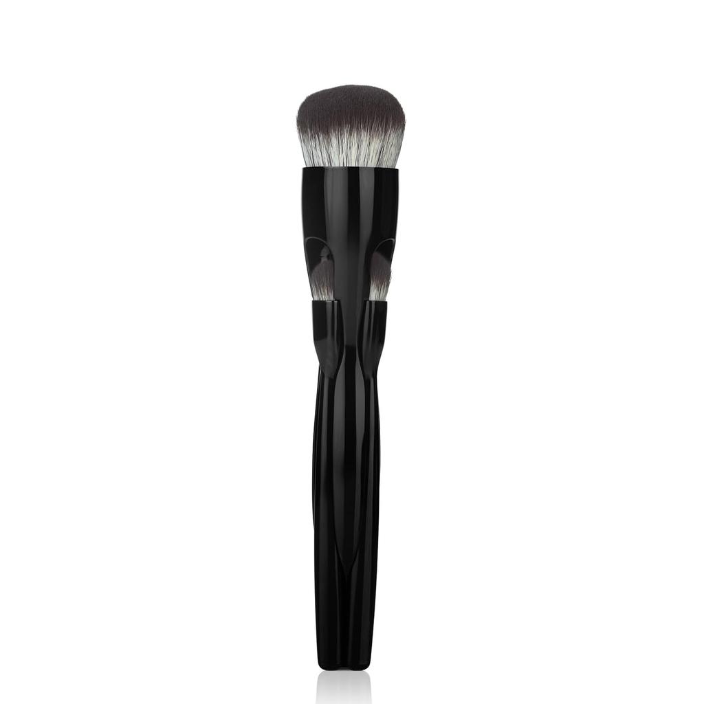 Pinceau de Maquillage PAC 4-en-1 | un pinceau polyvalent, un pinceau anticernes et deux pinceaux à paupières | Kit de Pinceaux Compact Portable