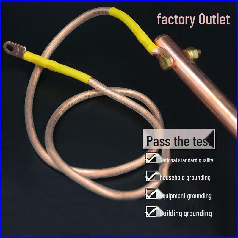 KZRH Copper-Plated Grounding Rod for Lightning Protection
