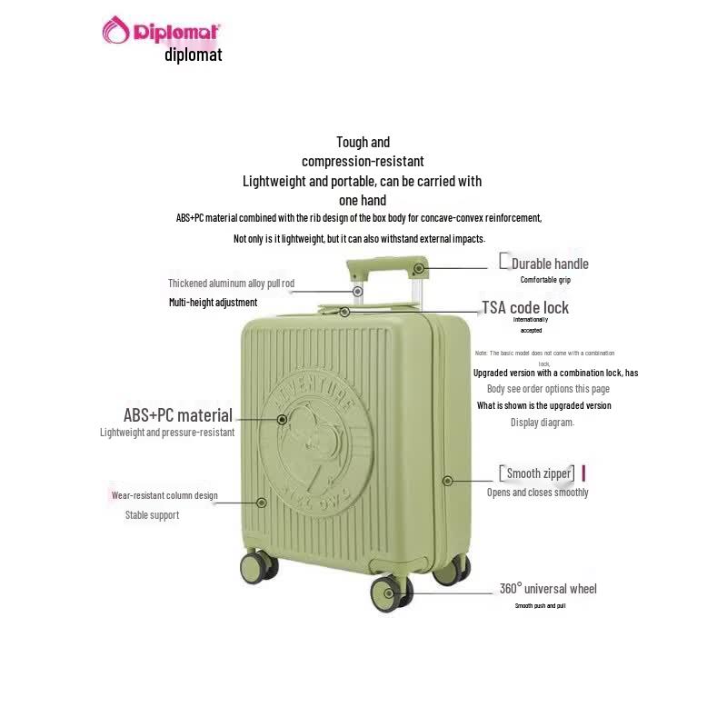 Diplomat Bububu Kids' Carry-On Suitcase