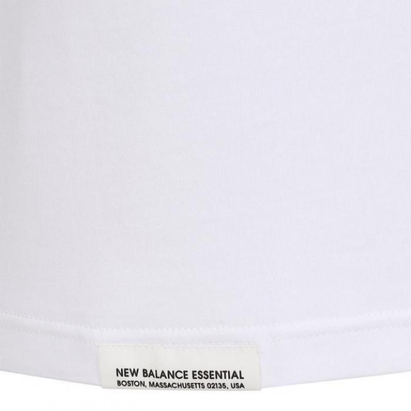 New Balance Uni Essential Big Logo Short Sleeve Tees Nbned21033 10