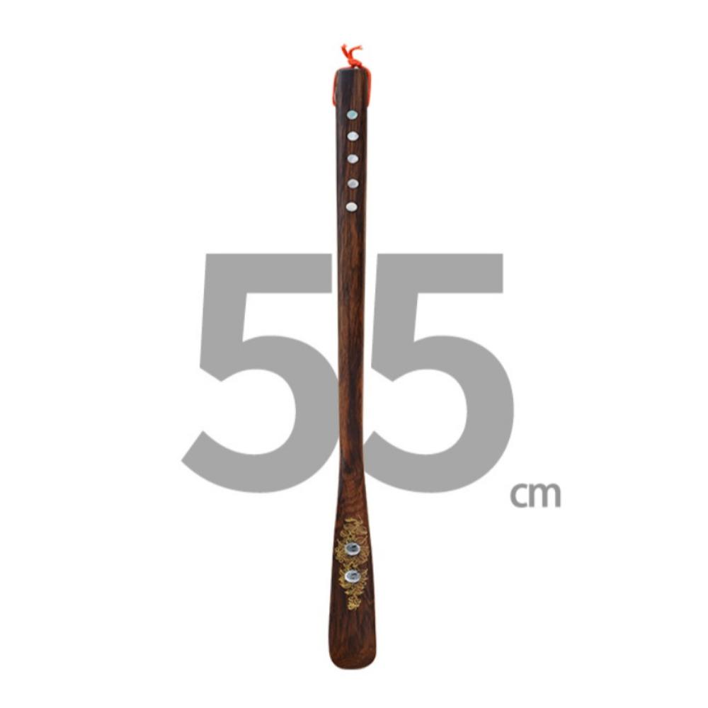 Νέο Ξύλινο Κέρατο Παπουτσιών Εύκολη Εφαρμογή/Αφαίρεση Εξαιρετικά Μακριά Λαβή Κέρατο Παπουτσιών Κρεμαστό Φορητό Ανυψωτικό Παπουτσιών Οικιακά Αξεσουάρ