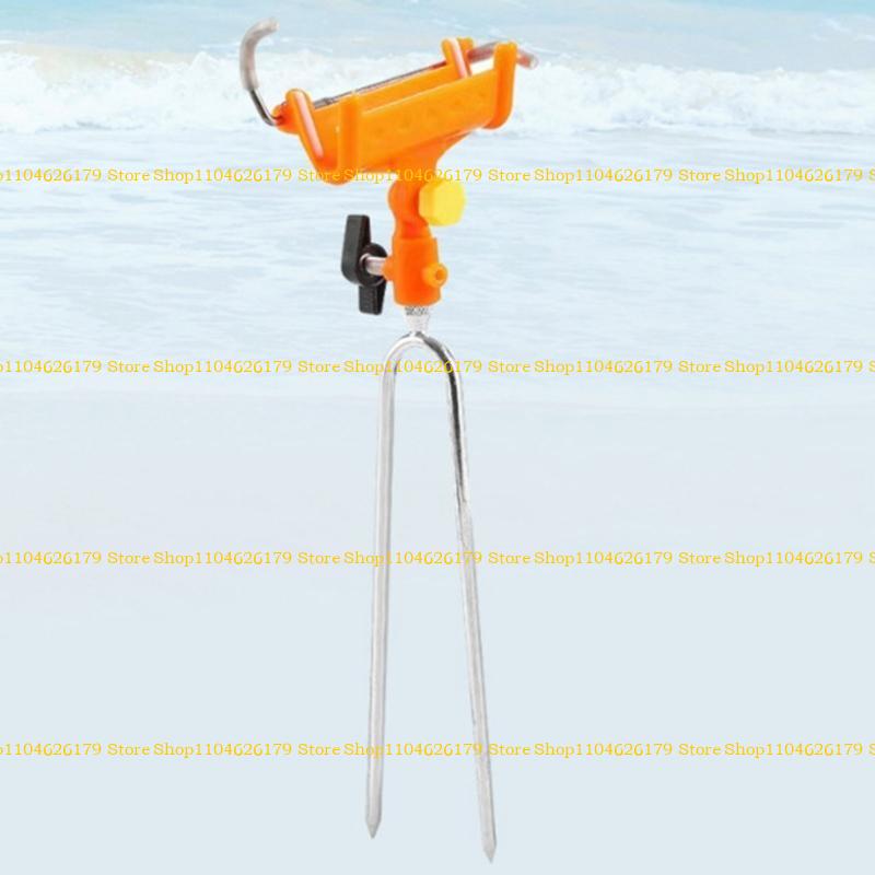 A1A2 Lock Fishings Rod Holder Fishings Poles Stand for Ground, Beach