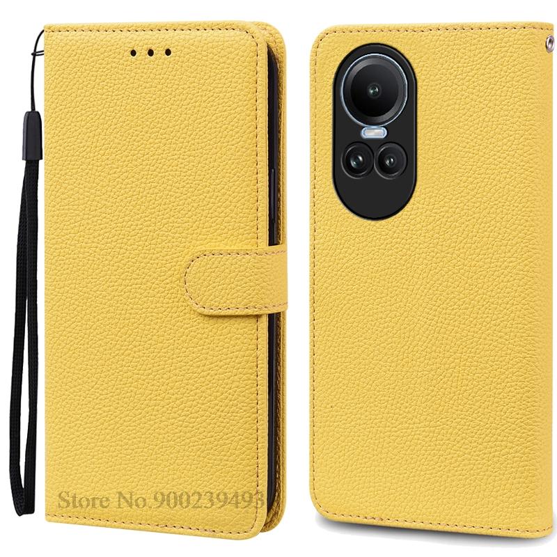 For OPPO Reno 10 5G Case Wallet Leather Flip Case For OPPO Reno 10 Pro 5G Case Phone Covers For Oppo Reno 10 Pro Plus Covers
