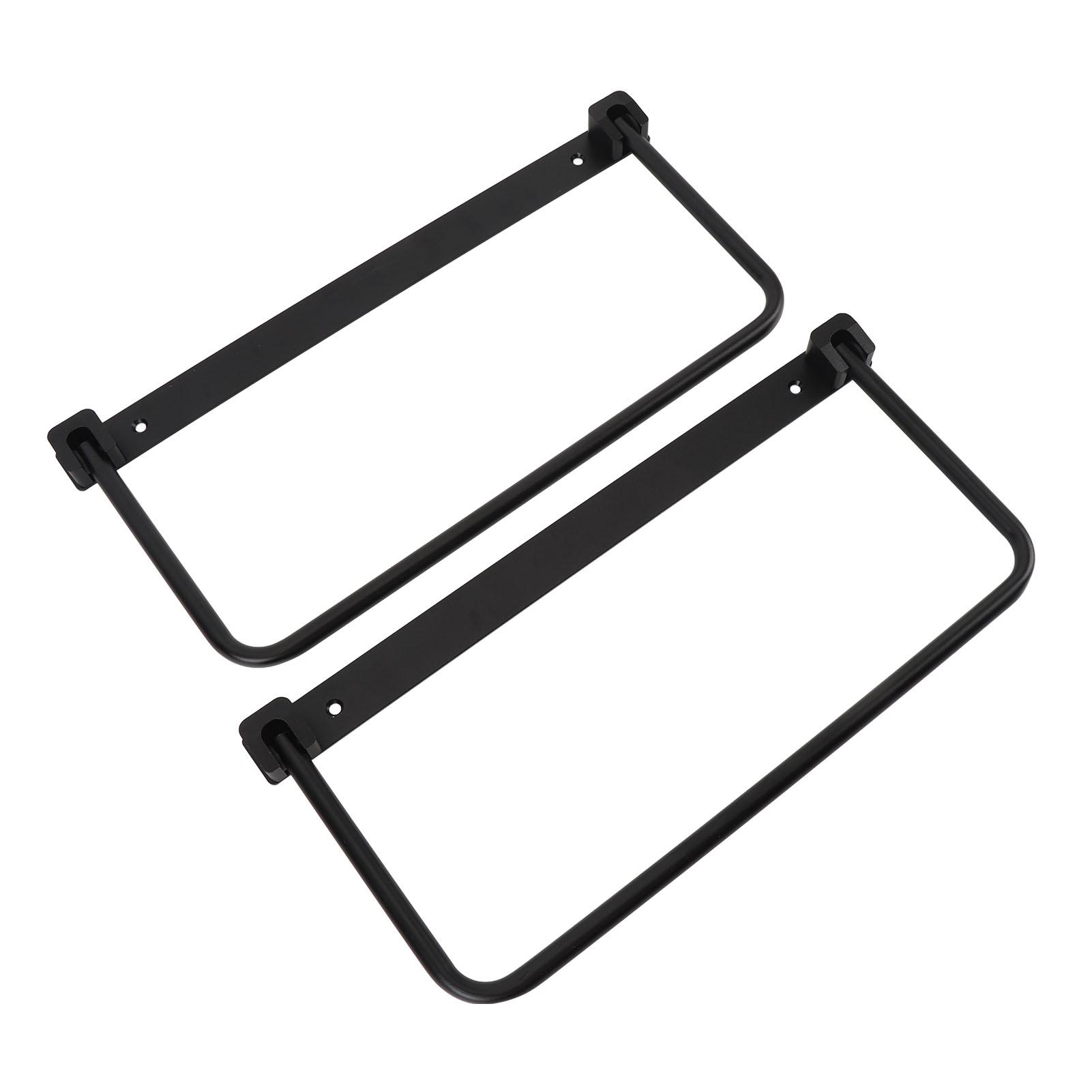 

Пара складных обувниц для RV, экономящих место, из алюминиевого сплава, настенный органайзер для обуви, подвесная полка для хранения обуви для чёрный