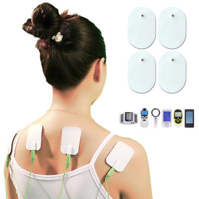 10Pcs Electrode Patch Soft Reusable Comfortable Gel Electrode Physiotherapy Muscle Stimulator Pads
