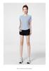 Plus Size Quick-Dry Loose Fit Yoga & Sports Suit: Elastic Short Sleeve T-Shirt & Shorts