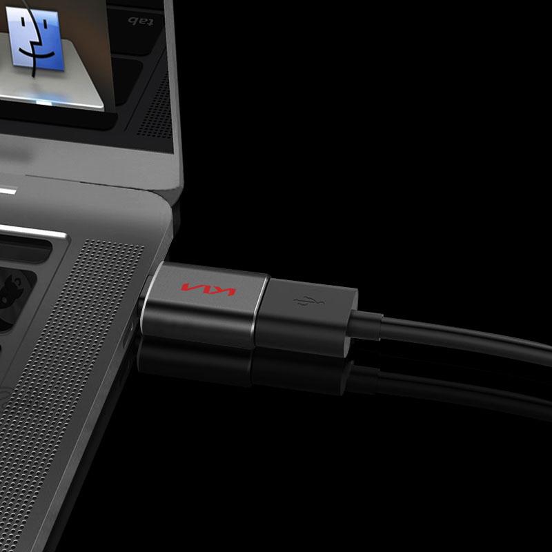 Câble Convertisseur Adaptateur de Charge USB Type C pour Voiture Accessoires de Voiture Pour KIA Sportage Ceed Rio 3 4 Picanto Sorento Optima Cerato Soul Amanti