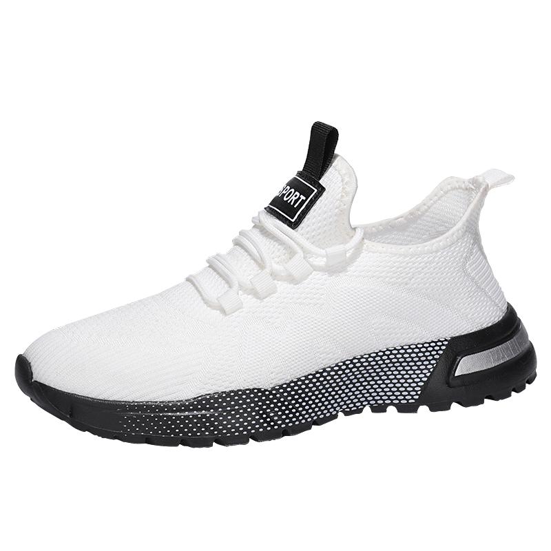 Oiaano Scarpe Sportive da Uomo a Piedi Nudi Rete Leggere Traspiranti Stringate Sneakers Casual Suola Morbida Tempo Libero Zero Drop Esterno Lavoro Jogging