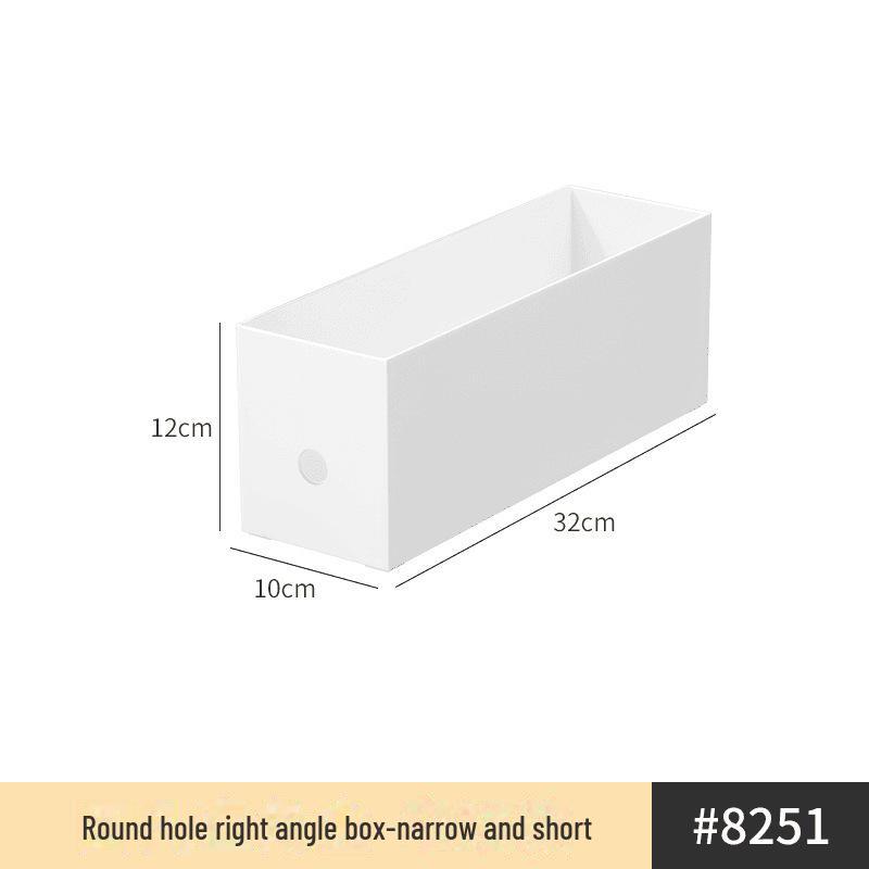 Einziehbare rechtwinklige Aufbewahrungsbox für die Küche: Schmaler Organizer aus Kunststoff für Kleinigkeiten