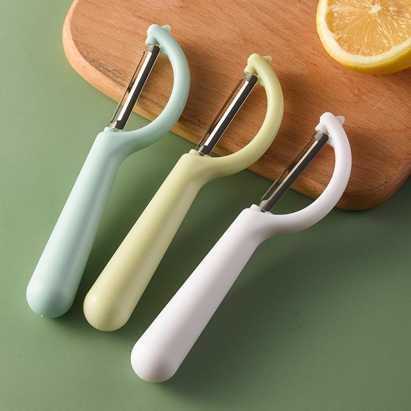 Stainless Steel Multi-functional Kitchen Peeler and Grater for Fruits, Vegetables, and Sugarcane