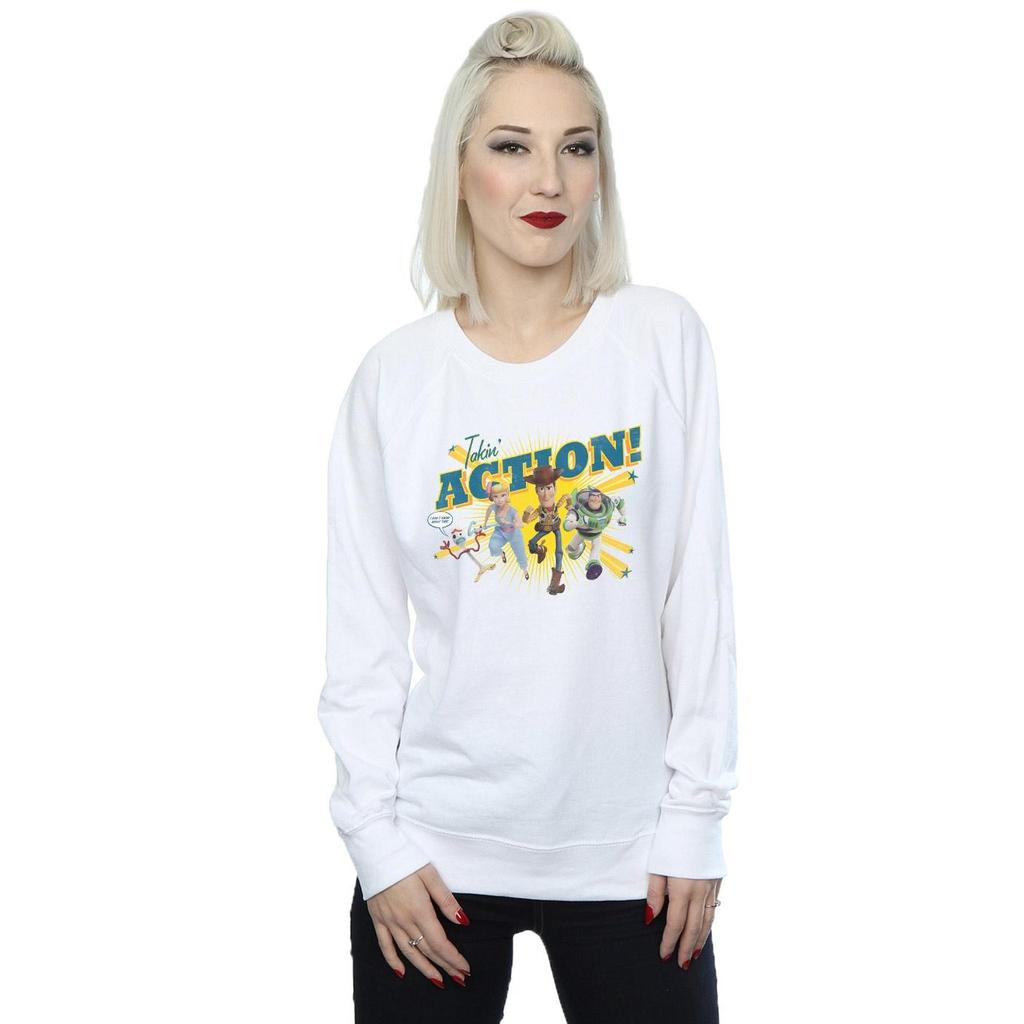 Disney Womens/Ladies Toy Story 4 Takin´ Action Sweatshirt