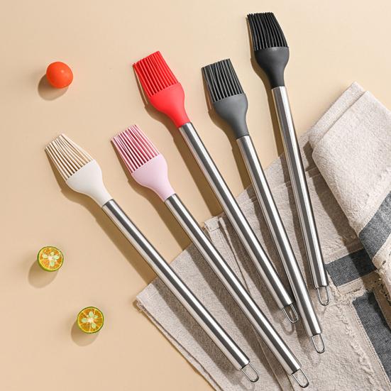Silicone Basting Brush for Cooking Heat Resistant Pastry Brushes Spread Oil Sauce Butter BBQ Baking Grilling Tool Kitchen Gadgets