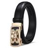 Golden World Wholesale Women's Belt Genuine Leather Cowhide Automatic Buckle Belt Business Casual Pants Belt