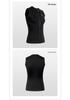 Top de neopreno sin mangas con forro polar de 3 mm unisex para natación en aguas frías, surf y snorkel.