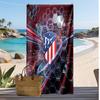 Atletico Madrid Printed Beach Towel Quick Dry Soft TowelPortable Large Rectangular Beach Blanket for Travel Swimming Pool
