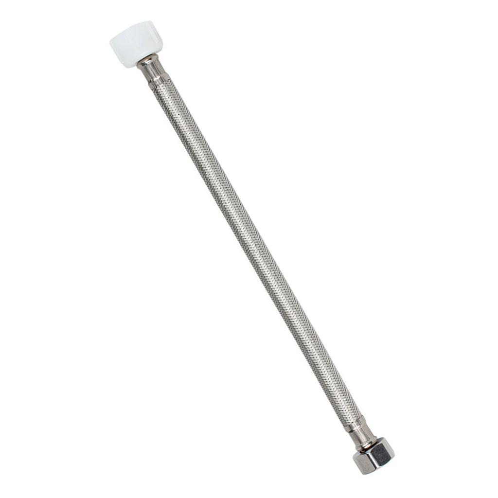 Braided Stainless Steel Toilet Hose 7/8inch to 1/2inch Toilet Water Connectors Hose Flexible Toilet Connector Enduring
