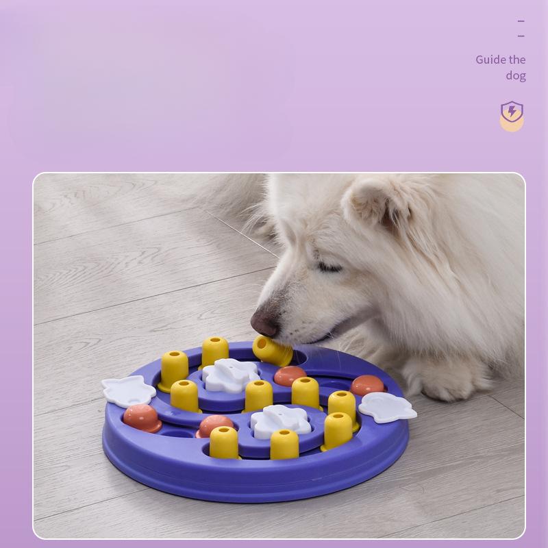 Dog Puzzle Toys Slow Feeder Interactive Puppy Increase IQ Training Game Food Dispenser Slowly Eating NonSlip Bowl Pet Dogs Toy