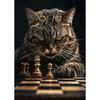 Tiger Vs Lion Chess Raccoon Chimpanzee Bear Leopard Canvas Painting Poster Print Motivational Wall Art Pictures Room Home Decor