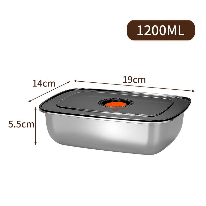 abay Stainless Steel Food Storage Container Set