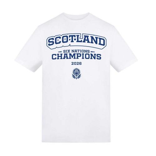 Six Nations Unisex Adult Scotland Thistle Regular Rugby T-Shirt