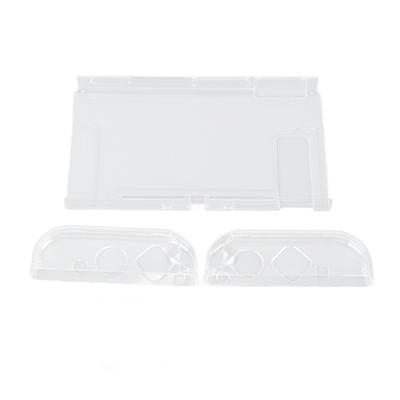 For Switch Clear Protective Case Precise Hole Opening High Transparency Split Game Console Case Cover