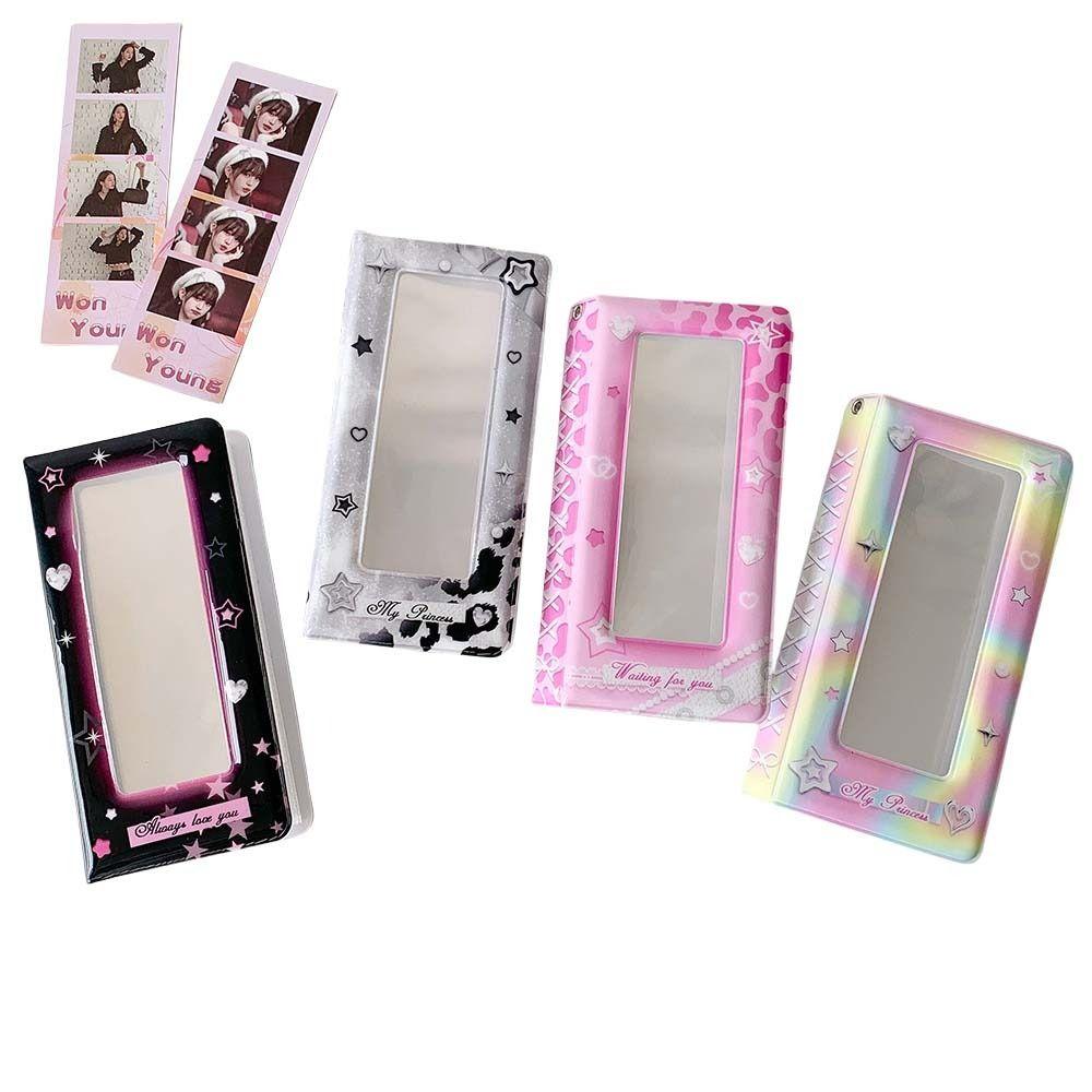 Keychain Pendant Korean Photocard Album Y2K PVC Card Cover Card Protective Case  School Stationery