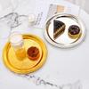 ZISIZ European Style Silver Iron Afternoon Tea Dessert Tray Set