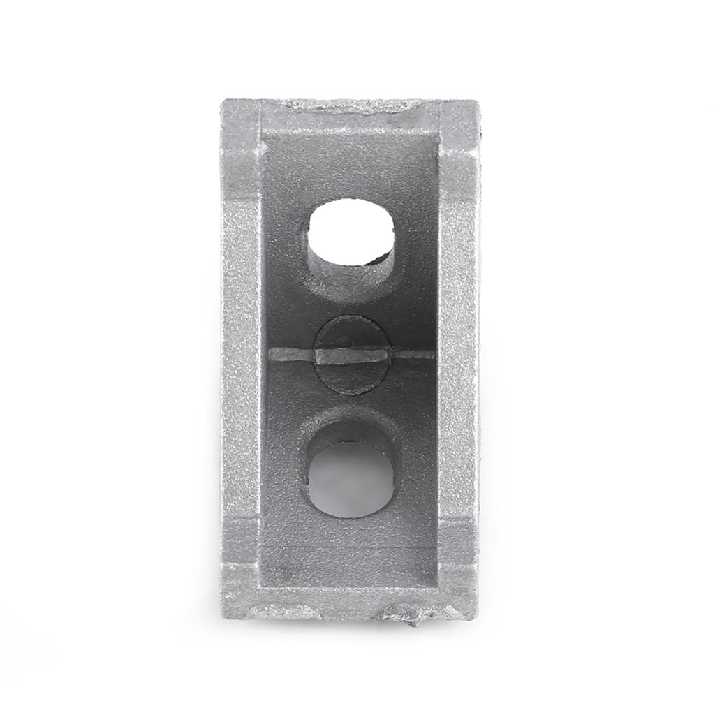 10 stücke Aluminium Legierung L Form Ecke Halterung Rechten Winkel Klammer Verschluss 28x28mm