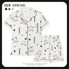 Women’s Cute Cotton Short Sleeve Pajama Set - Summer Style