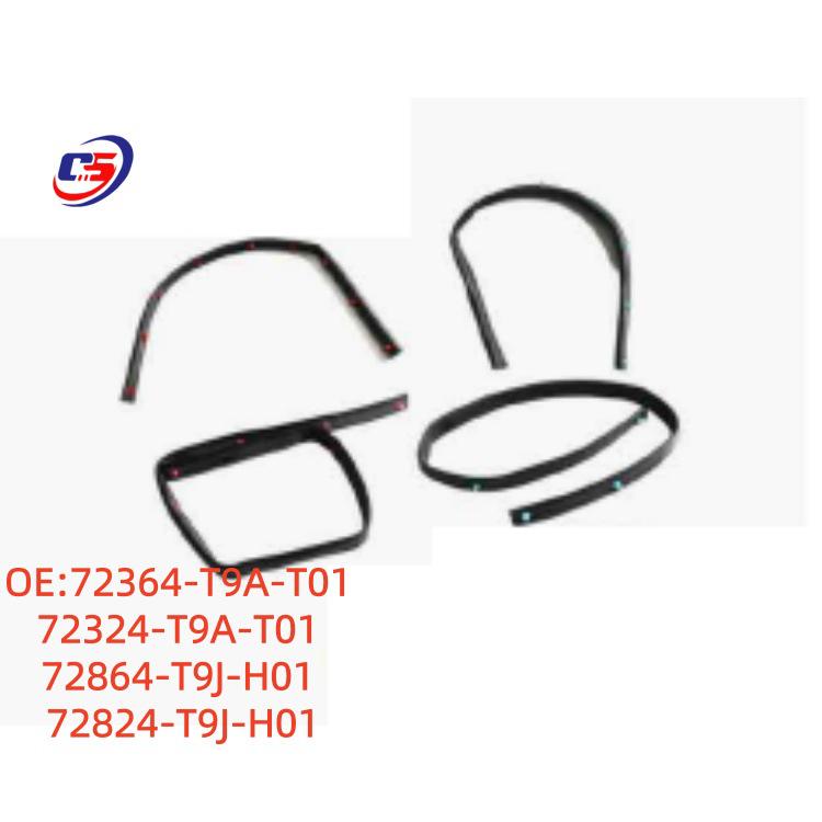 

Honda City 2015-2018 Front Door Weatherstrip 72364-T9A-T01, 72324-T9A-T01 72364-T9A-T01 72324-T9A-T01 72864-T9J-H01 72824-T9