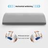 Medical Memory Foam Lumbar Pillow For Spinal Support And Back Pain Relief Ergonomic Bed Cushion