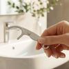 1/2/3/5Pcs Stainless Steel Dental Floss Pick, Portable Travel Reusable Oral Care Flossers, Heavy Duty Metal Teeth Deep Cleaning Tools