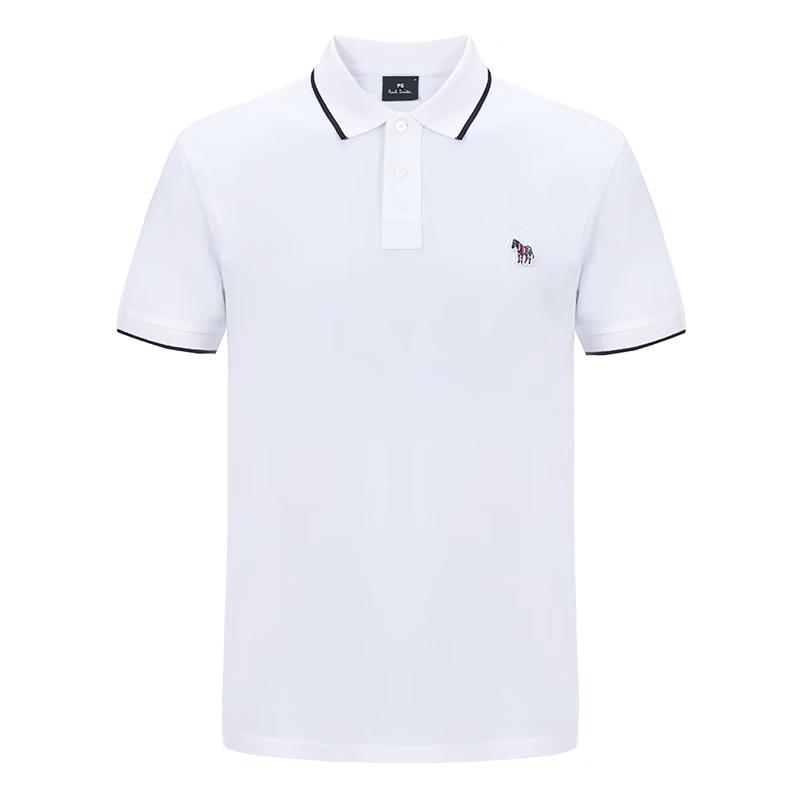 Мужская футболка-поло с коротким рукавом и логотипом-зеброй Paul Smith XL