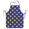 Rubber Duck Ducky Polyester Apron Lovely Blue 52*72cm Kitchen Grill Bib Tablier Florist Artisan Pinafores for Unisex Chef