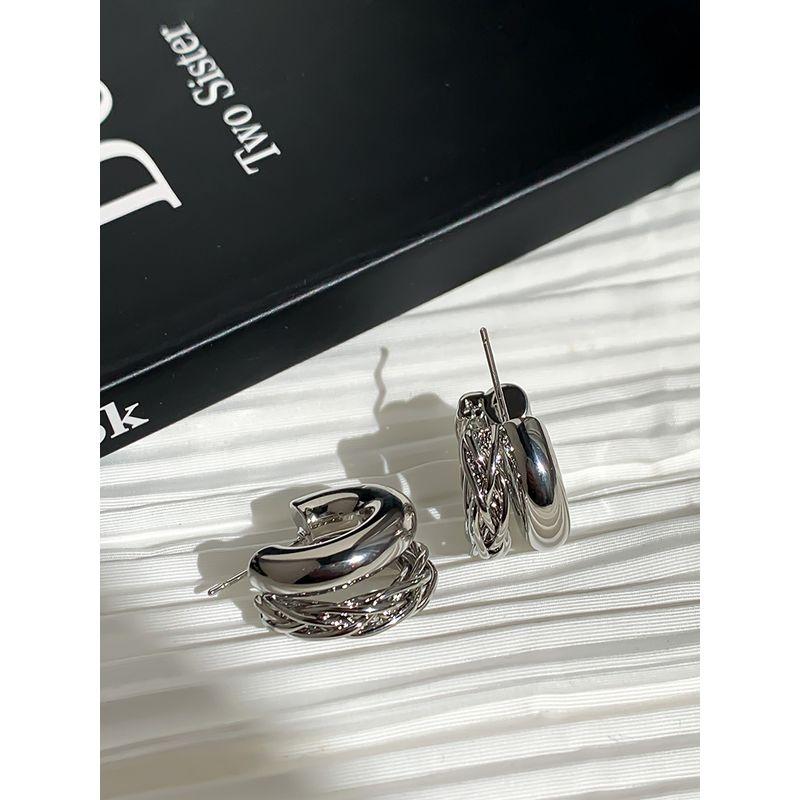 

French Metal Heavy Industry Temperament Commute Hipster Winding Silver