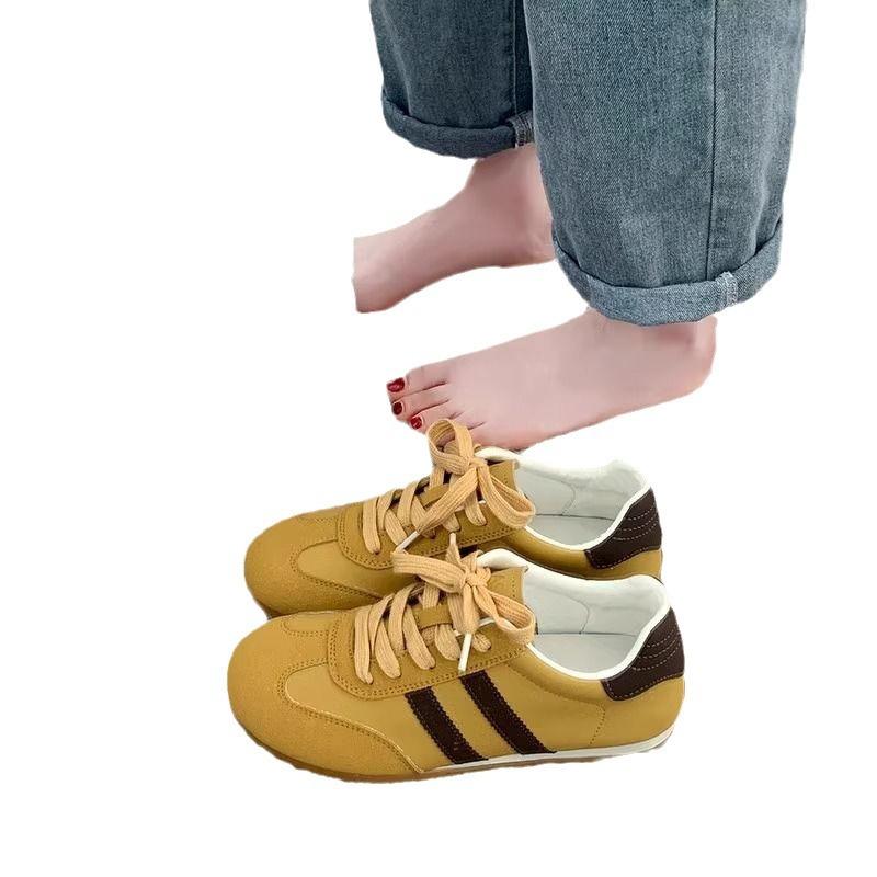 Shoes Breathable New Flat-bottomed Retro Board Shoes Shishang Casual Sports Shoes