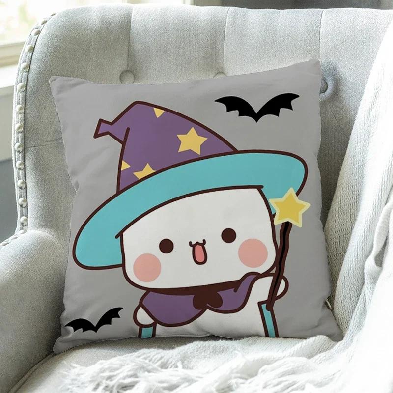 Pillowcase Bubu Dudu 45x45cm Home Decor Cushion Cover Sofa Bed Car Cushion Cover Halloween Christmas