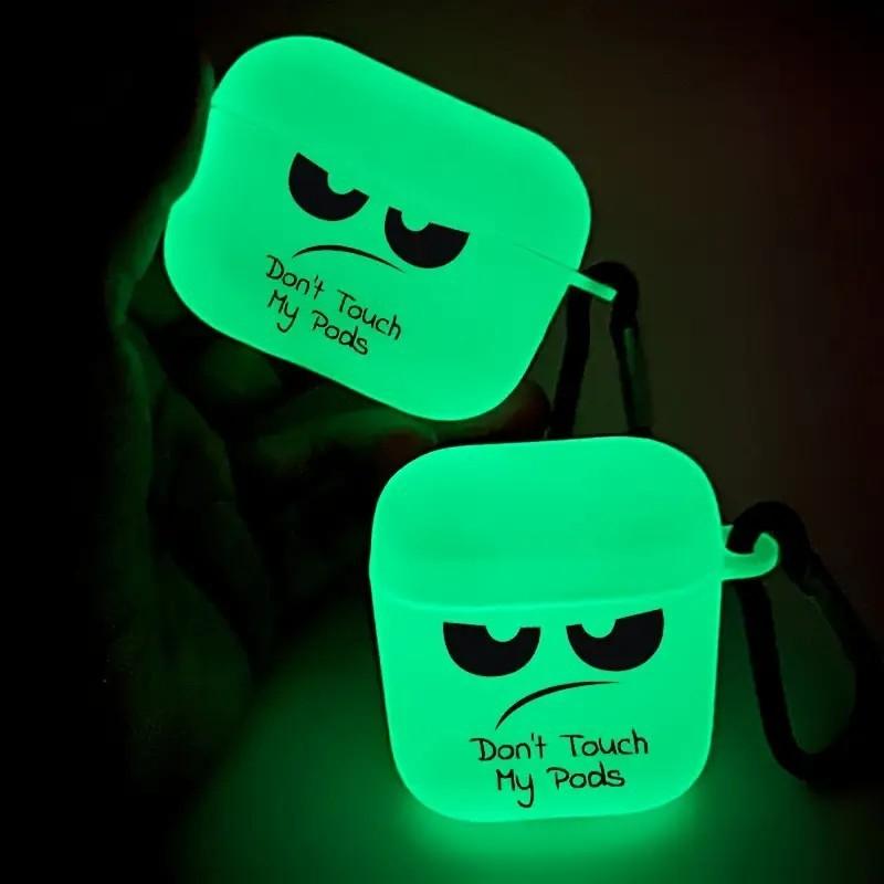 Cold Fluorescent Transparent Application AirPods 1/1st Generation Protective Case Apple Pro/1 Wireless Bluetooth Headset Cover