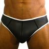 Jockstrap Neoprene Black-White - Rude Rider - JockStrap