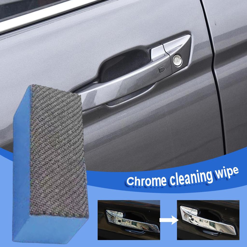 Car Chrome Plated Restore Pad Wipe WipeCar Rust Refining Renovate Repair Cleaning Auto Accessoires Car Cleaning Polish Eraser