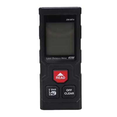 Laser-Entfernungsmesser Digitales Maßband Handheld-Entfernungsmesser mit Flächen- und Volumenberechnung Wasserwaage Hintergrundbeleuchtetes LCD